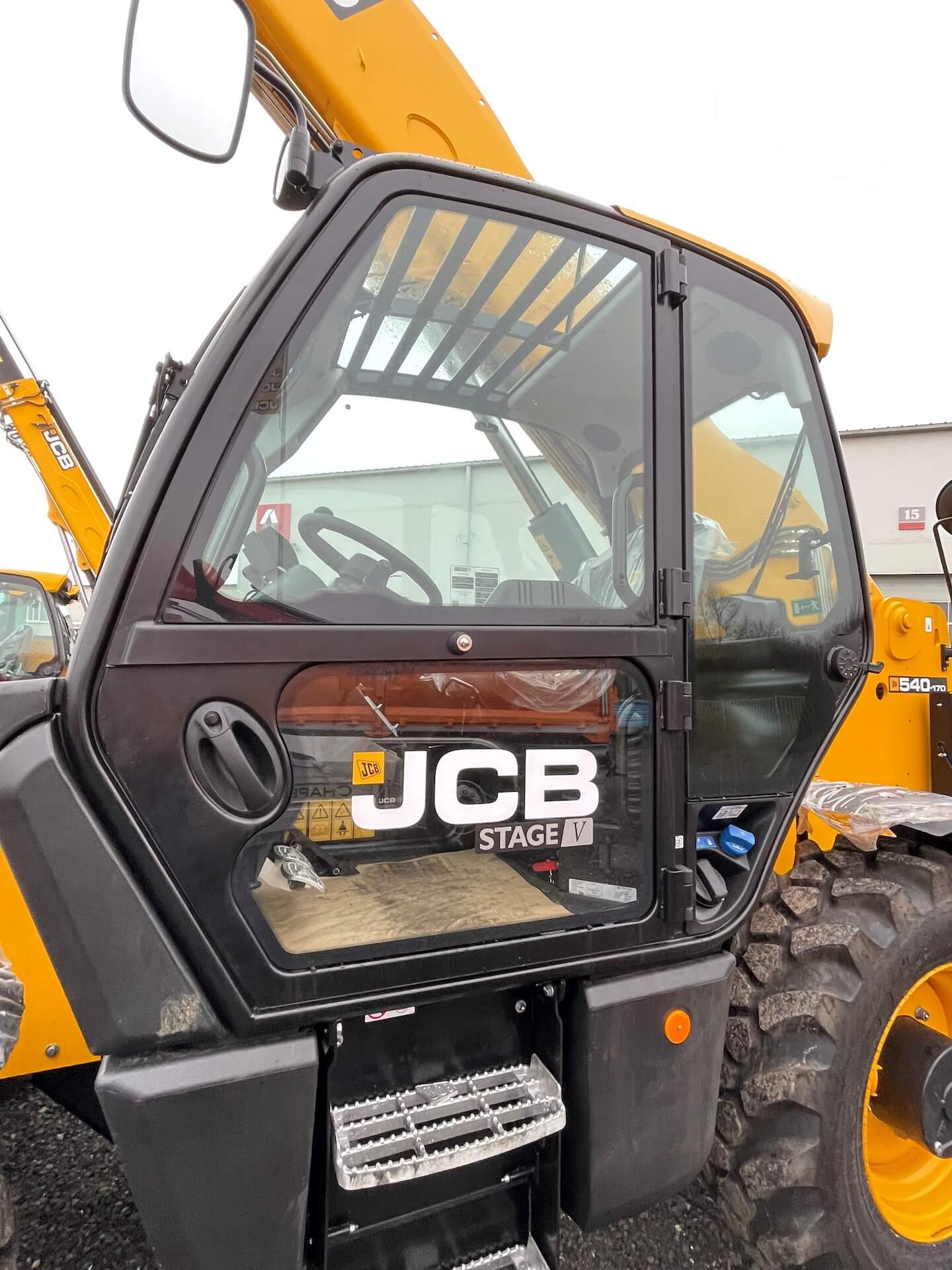 Cabine JCB 540 17 téléscopique