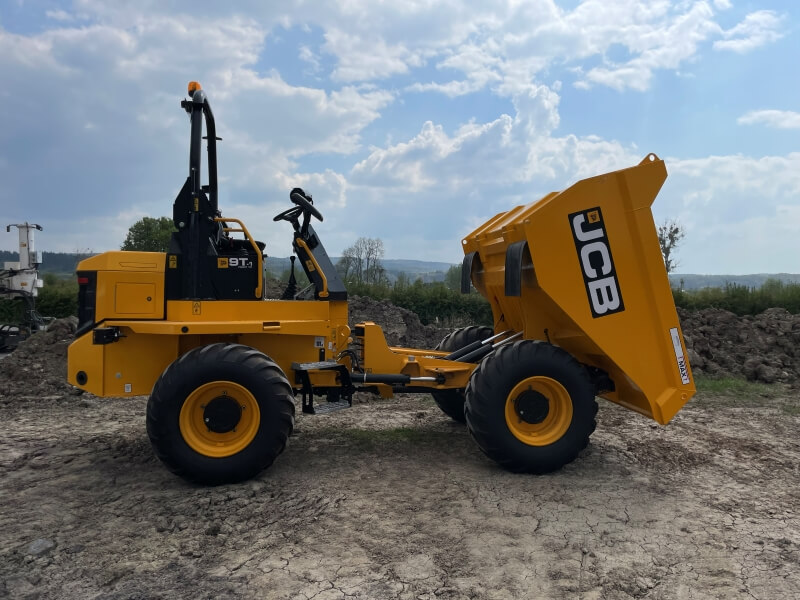 machine JCB Dumper 9T de profil