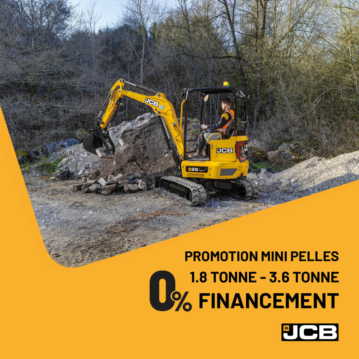 JCB Mini 0%
